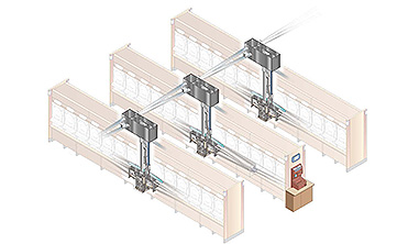 Supply machine DCL-18F